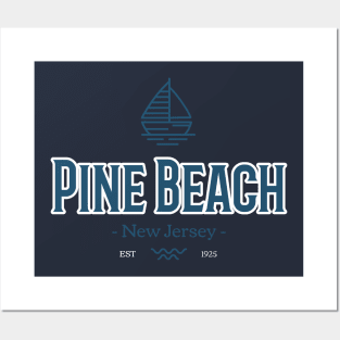 Pine Beach New Jersey Posters and Art